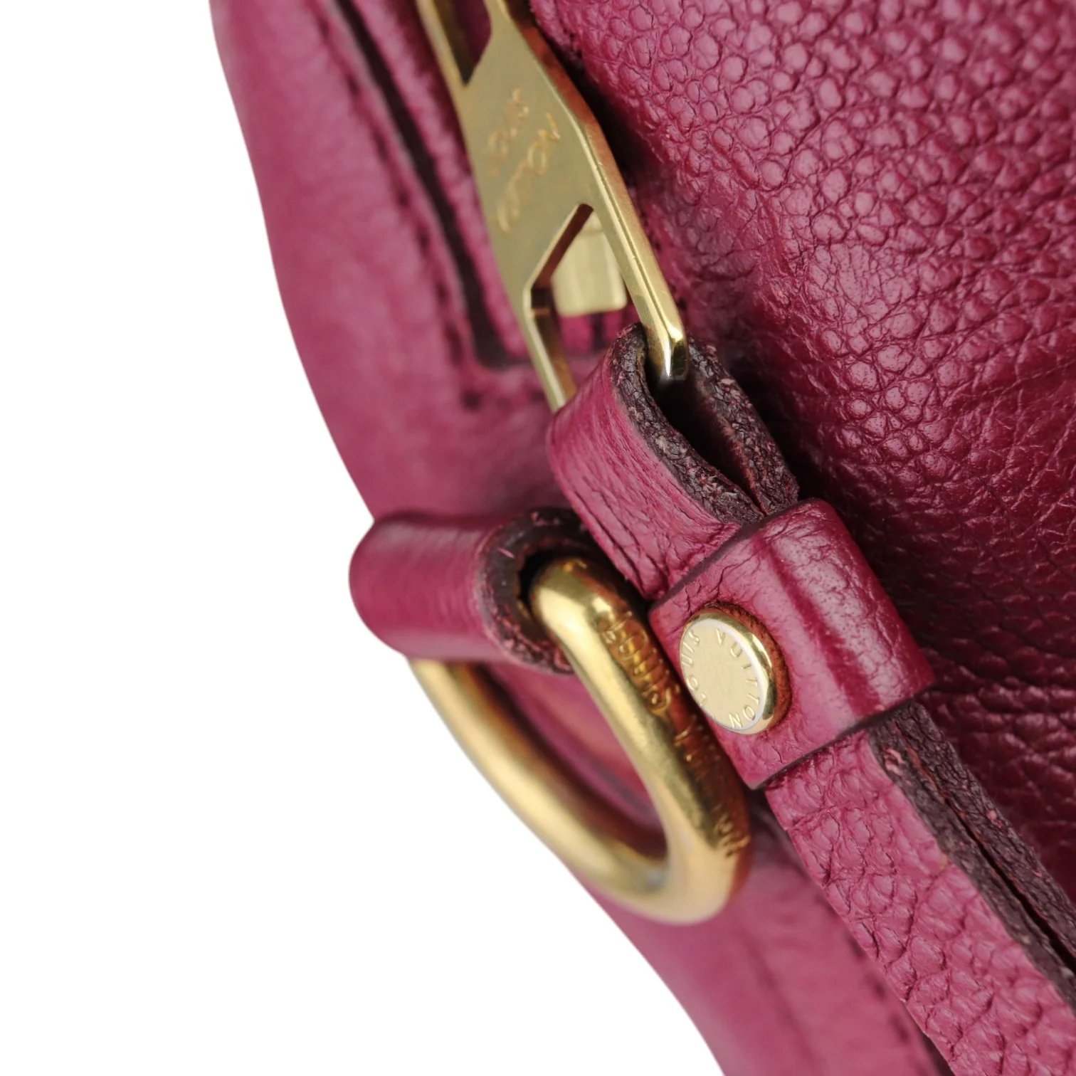 Speedy 25 Empreinte Bandouliere Burgundy GHW - Image 25