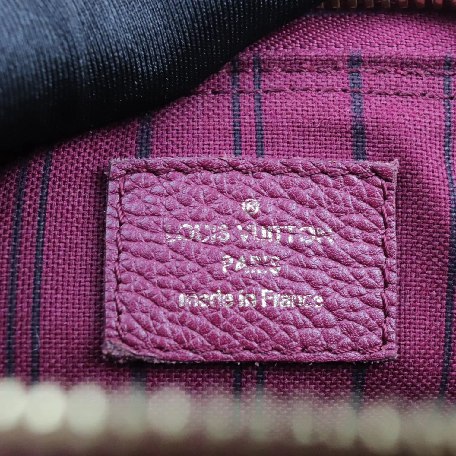 Speedy 25 Empreinte Bandouliere Burgundy GHW - Image 26