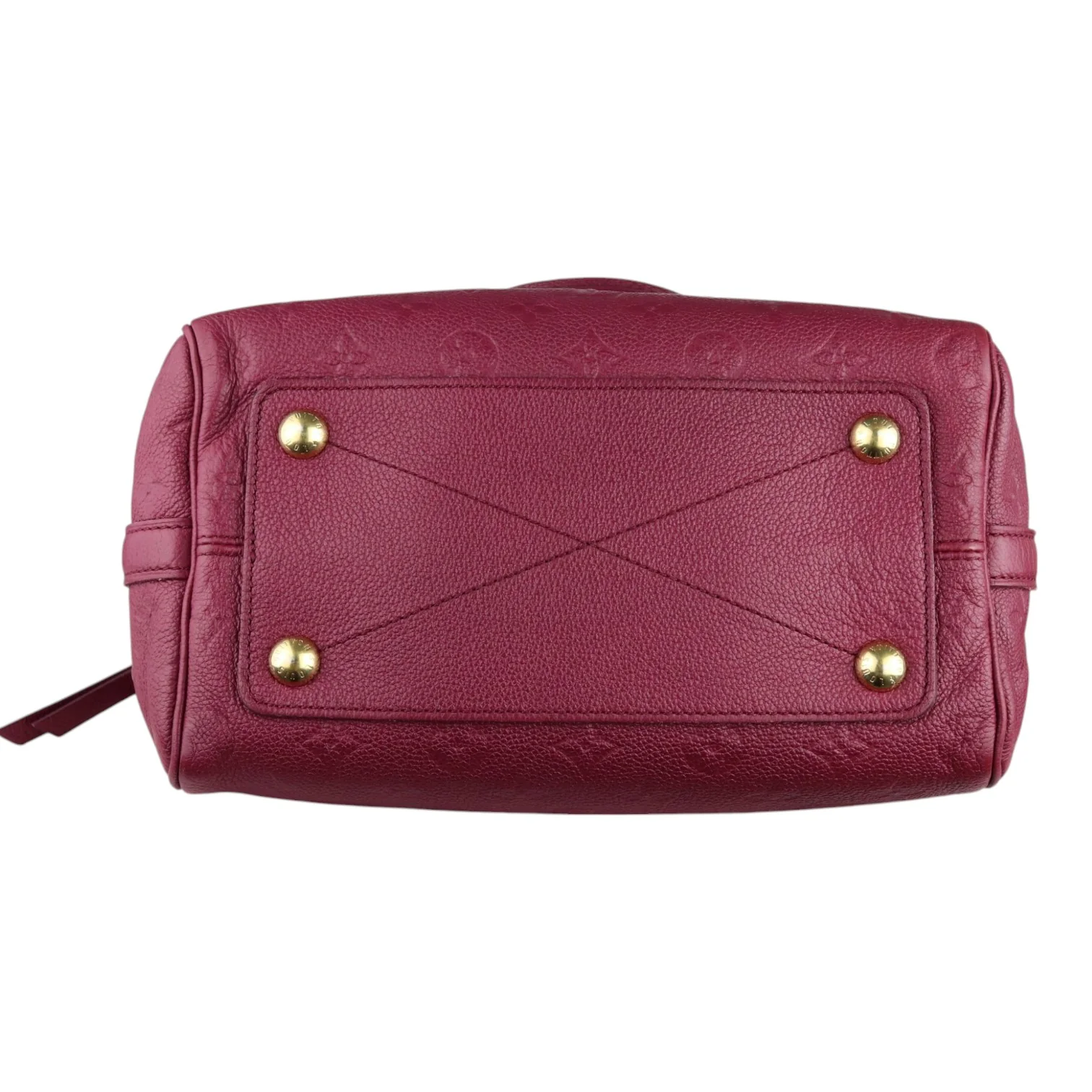 Speedy 25 Empreinte Bandouliere Burgundy GHW - Image 4