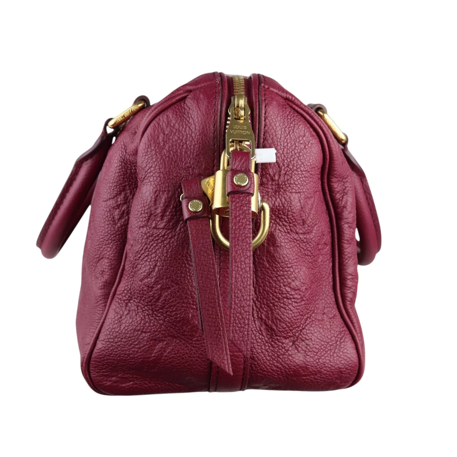 Speedy 25 Empreinte Bandouliere Burgundy GHW - Image 5