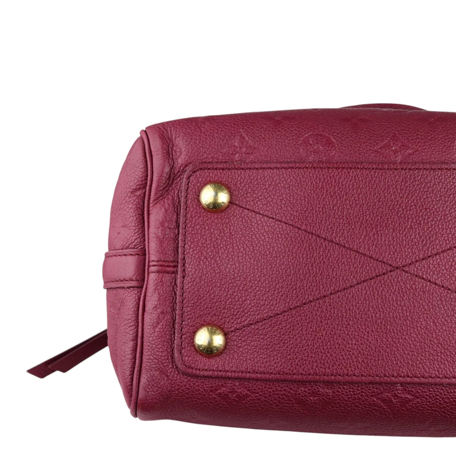 Speedy 25 Empreinte Bandouliere Burgundy GHW - Image 9