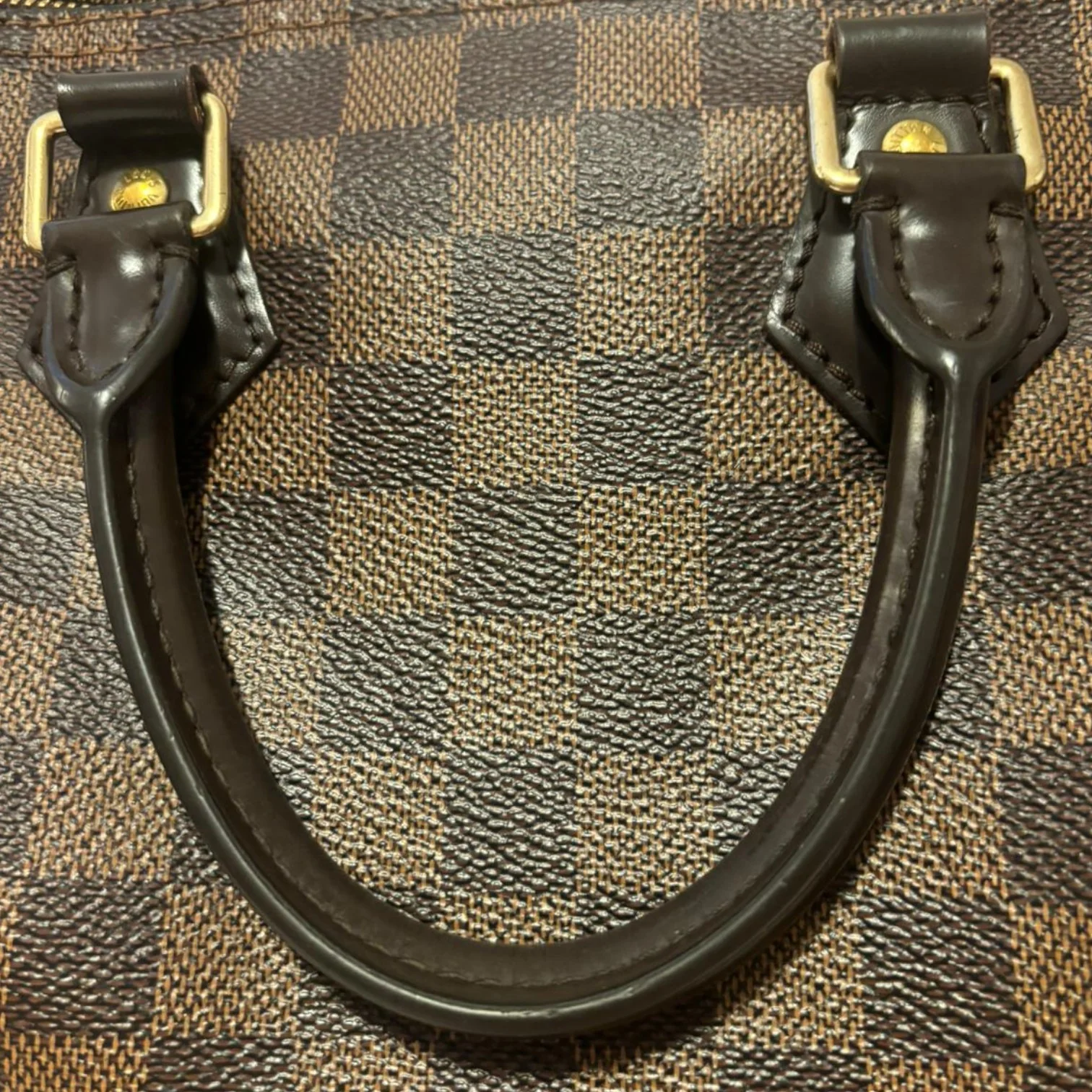 Speedy Bandouliere 25 Damier Ebene Brown GHW - Image 8
