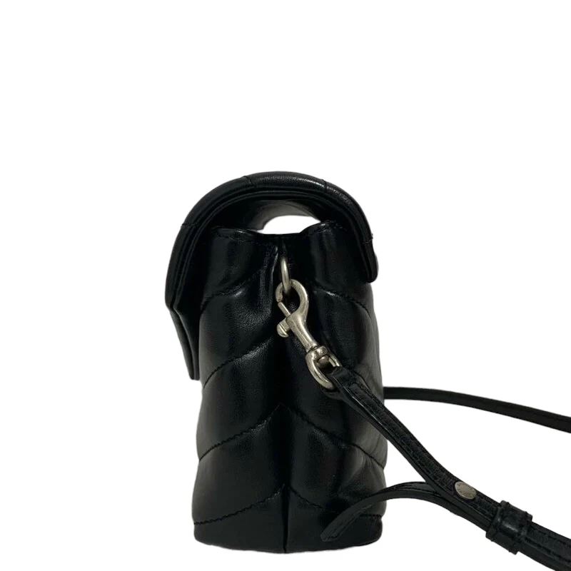 Loulou Matelassé Toy Black RHW - Image 6