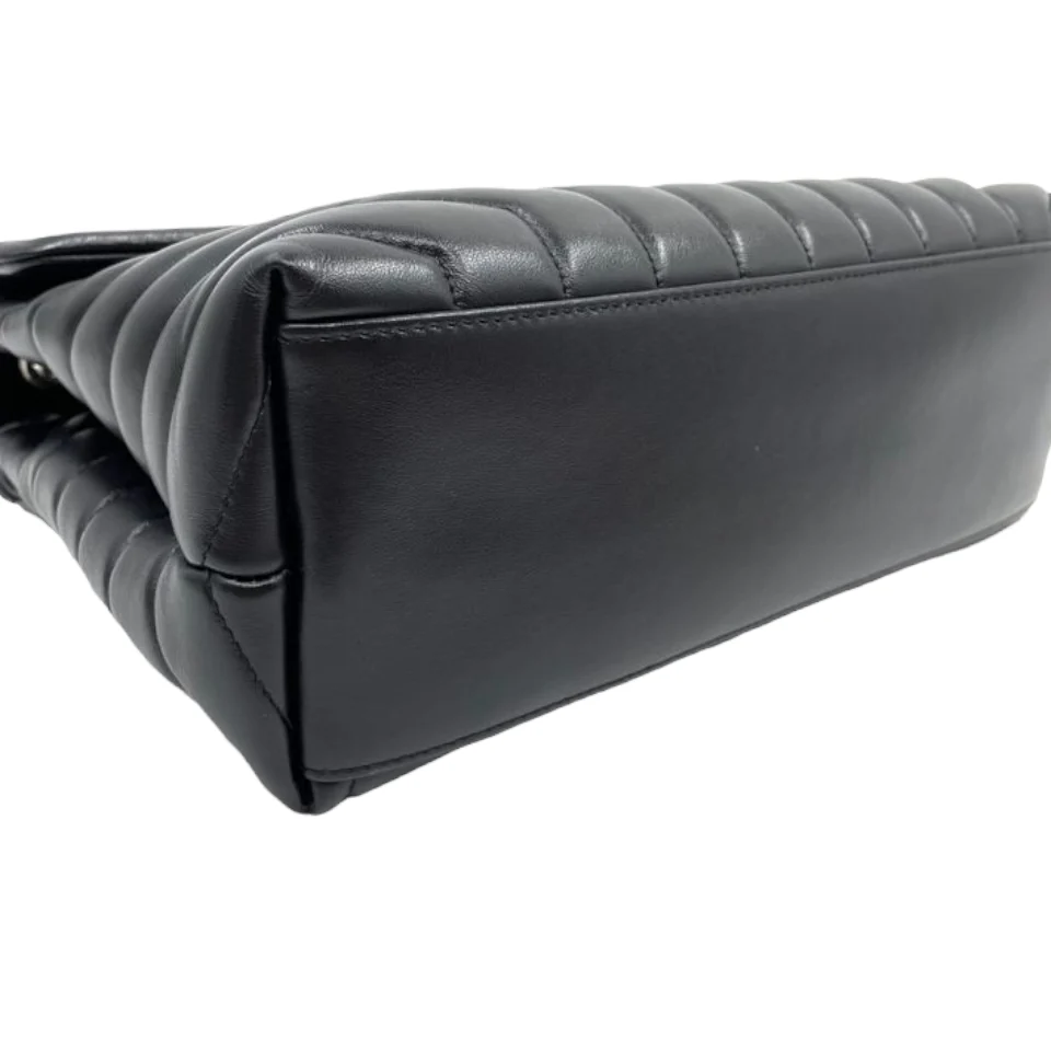Medium Lou Lou Y Quilted Calfskin Black SHW - Image 5