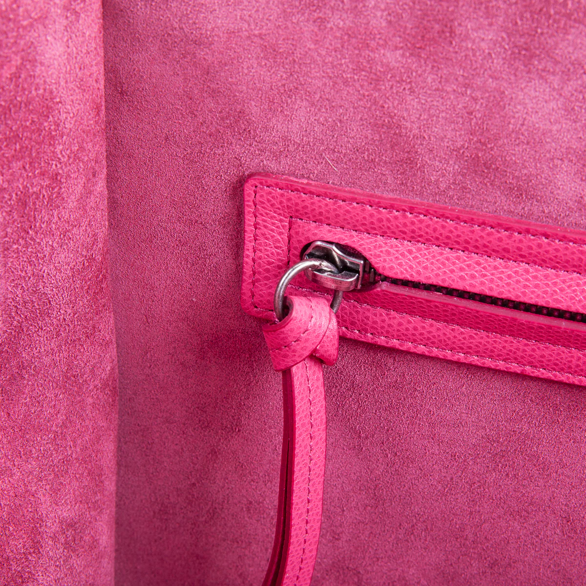 Medium Phantom Bag in Fuschia - Image 11