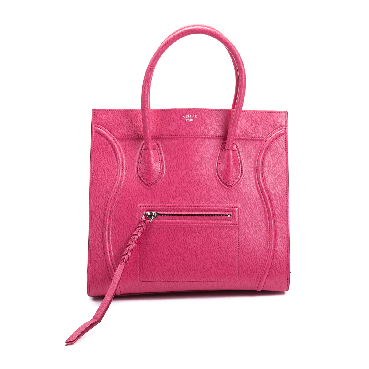 Medium Phantom Bag in Fuschia - Image 15