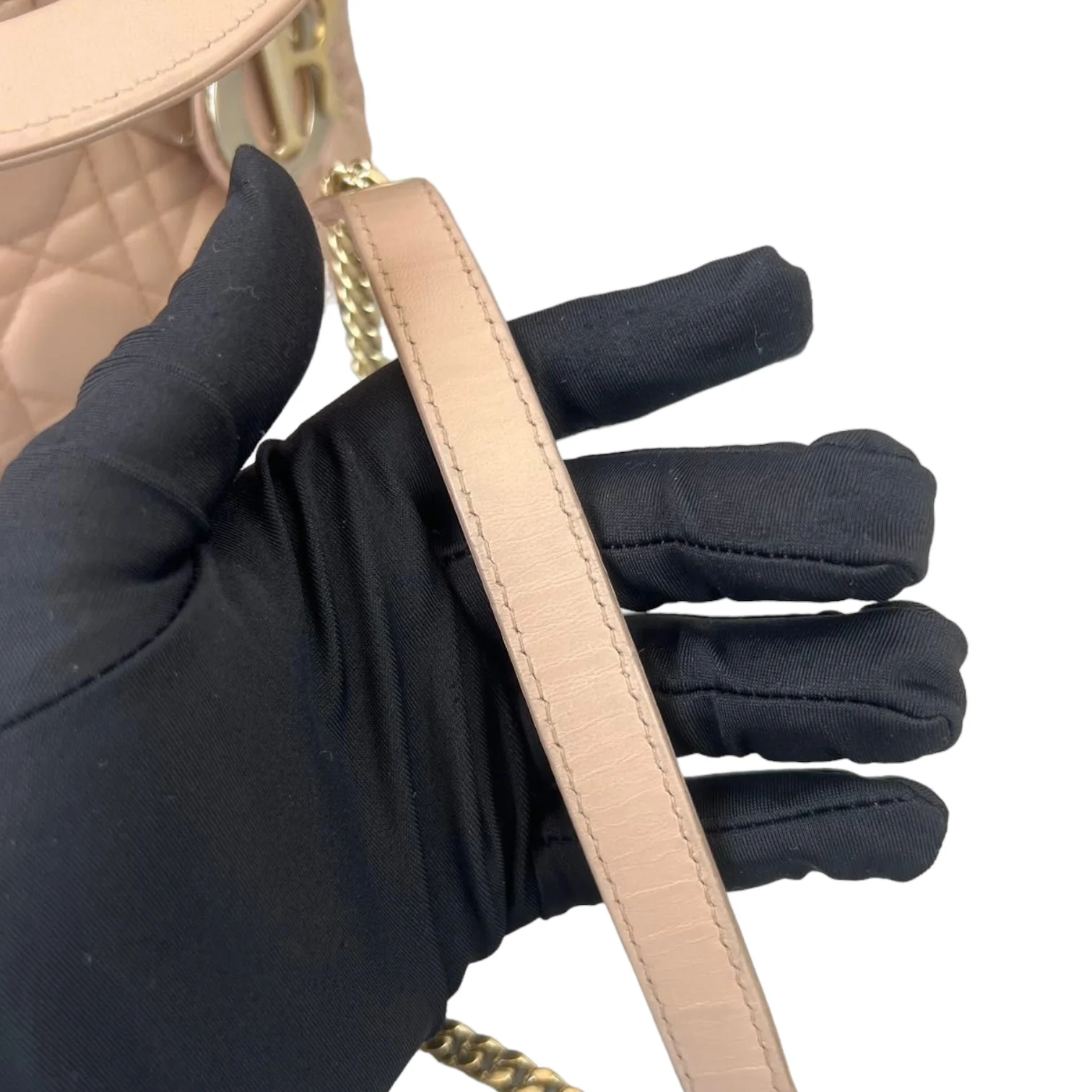 Mini Lady Dior Lambskin Beige GHW - Image 20