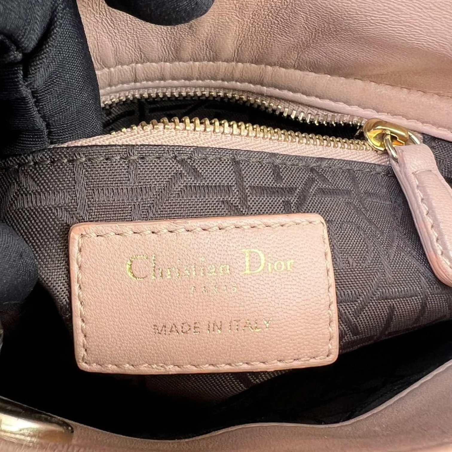 Mini Lady Dior Lambskin Beige GHW - Image 21