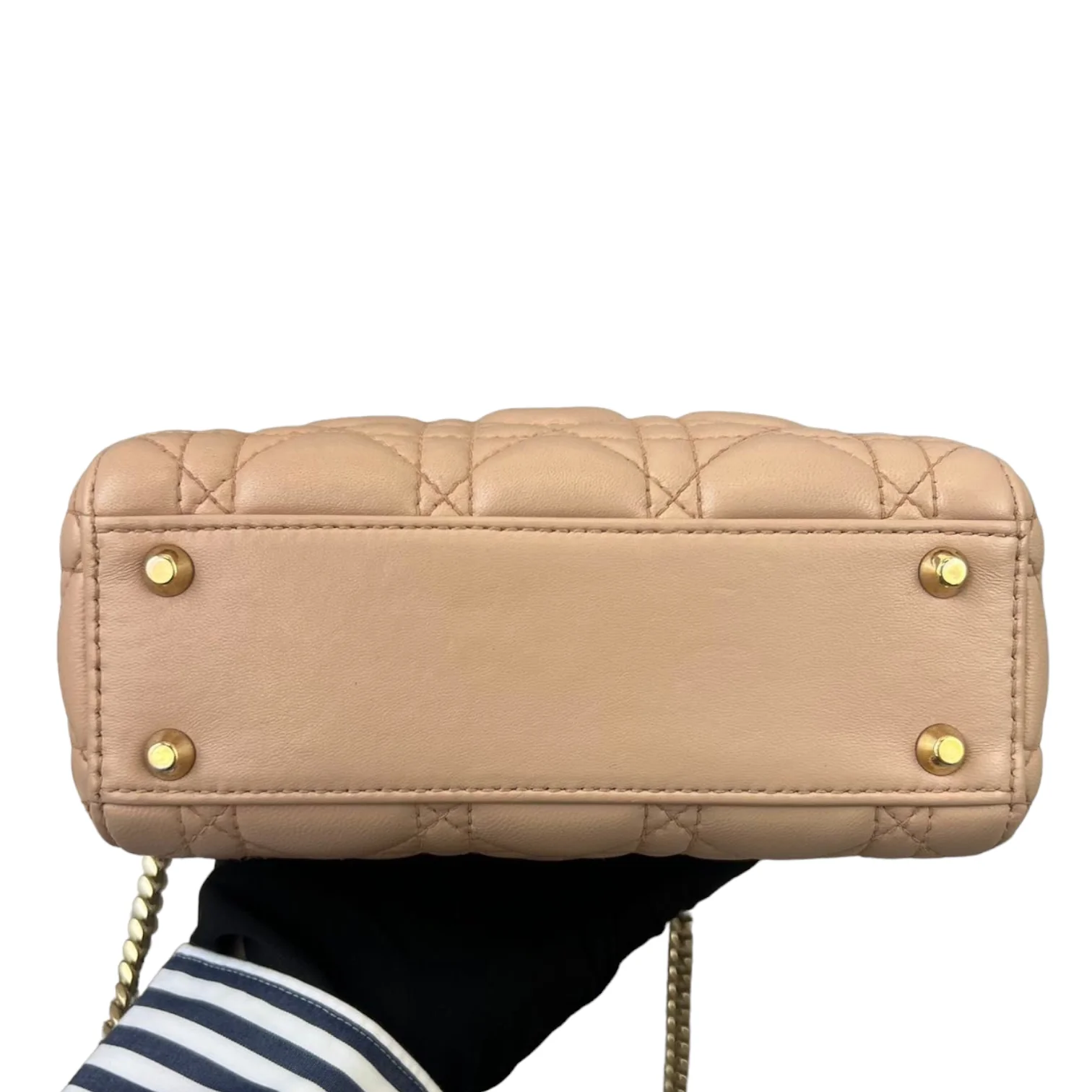 Mini Lady Dior Lambskin Beige GHW - Image 5