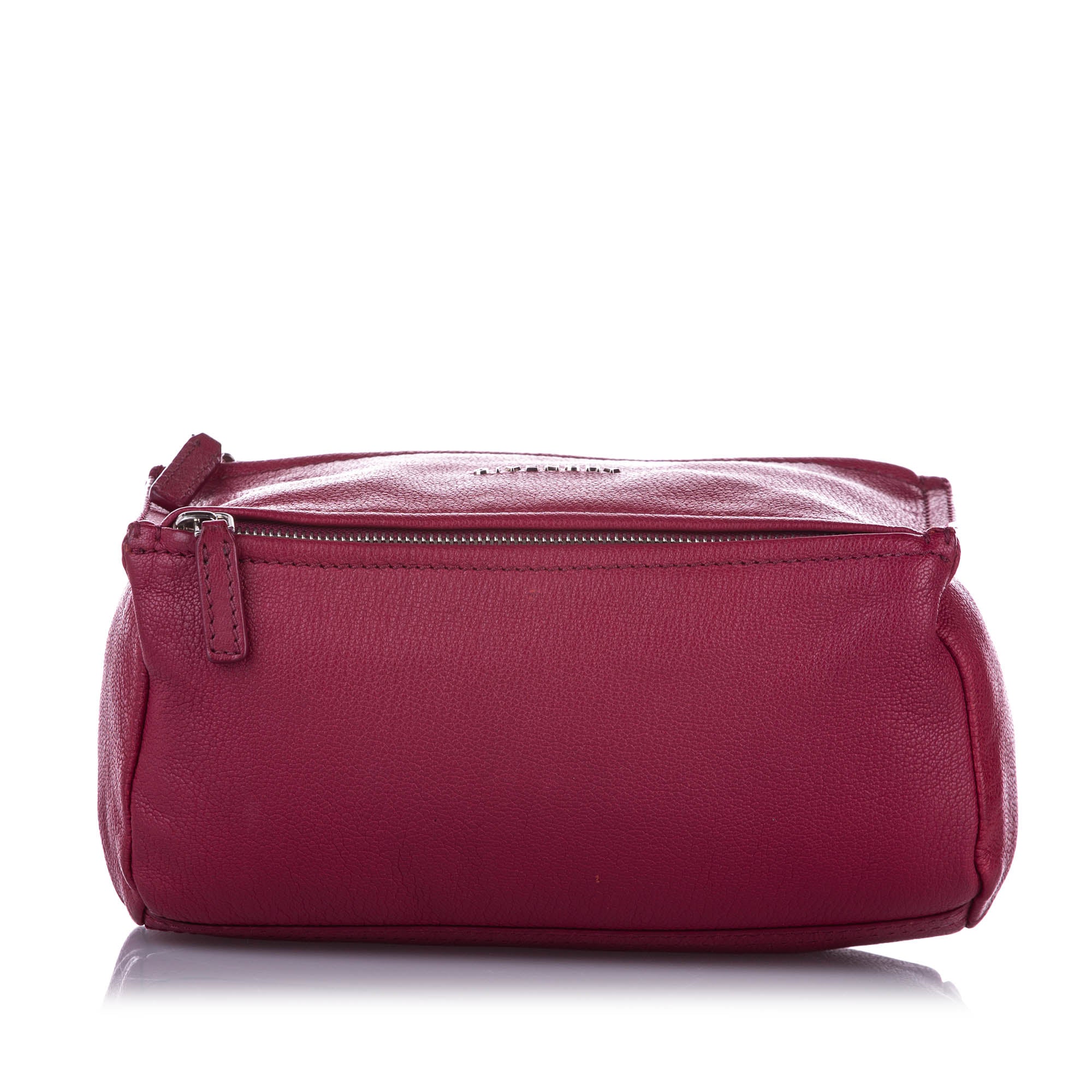 Mini Pandora Leather Crossbody Bag Pink - Image 5