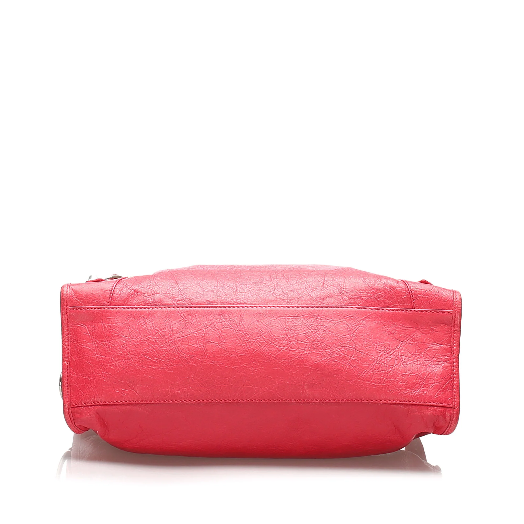 Motocross Giant First Leather Satchel Pink - Image 4