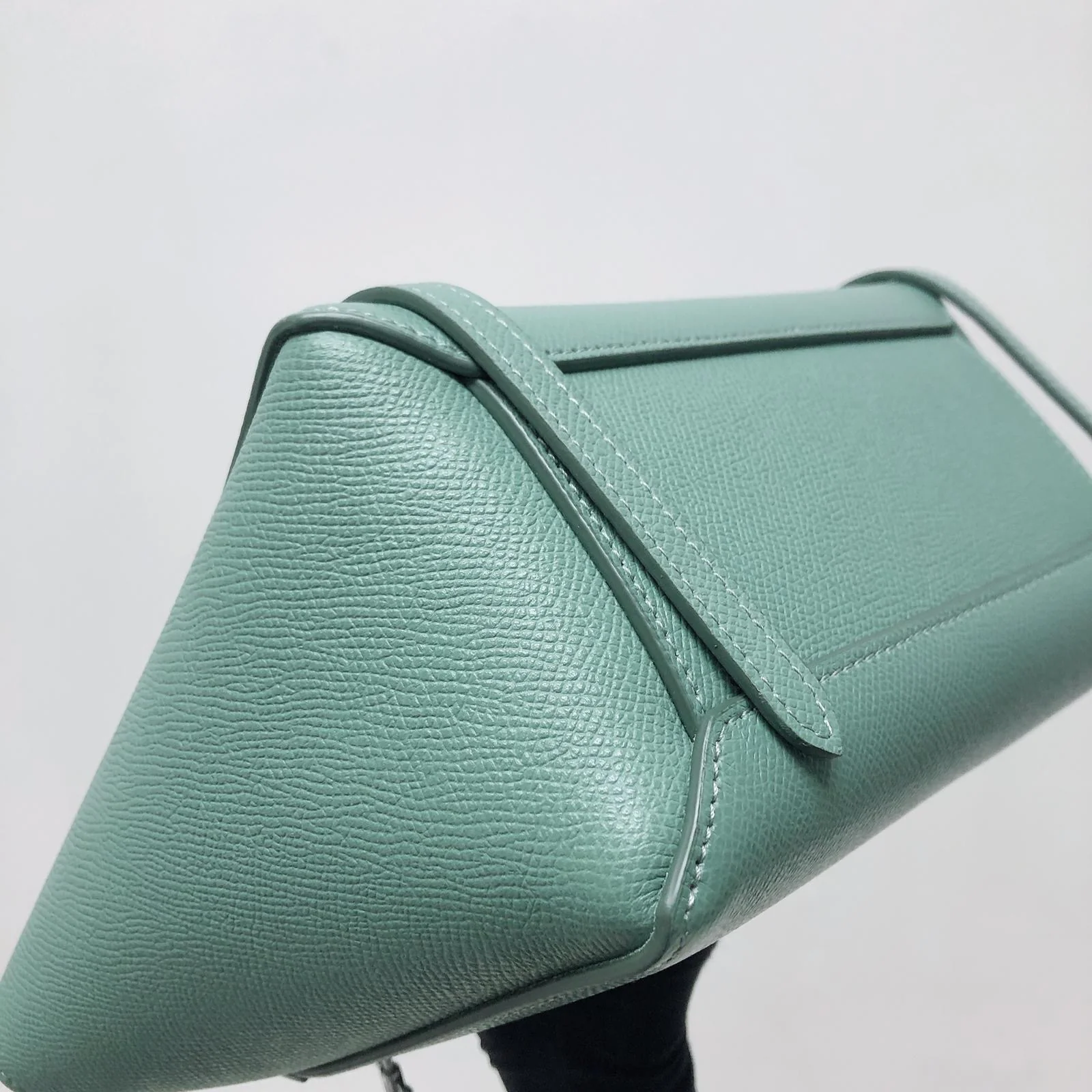 Nano Belt Bag in Mint Green - Image 11