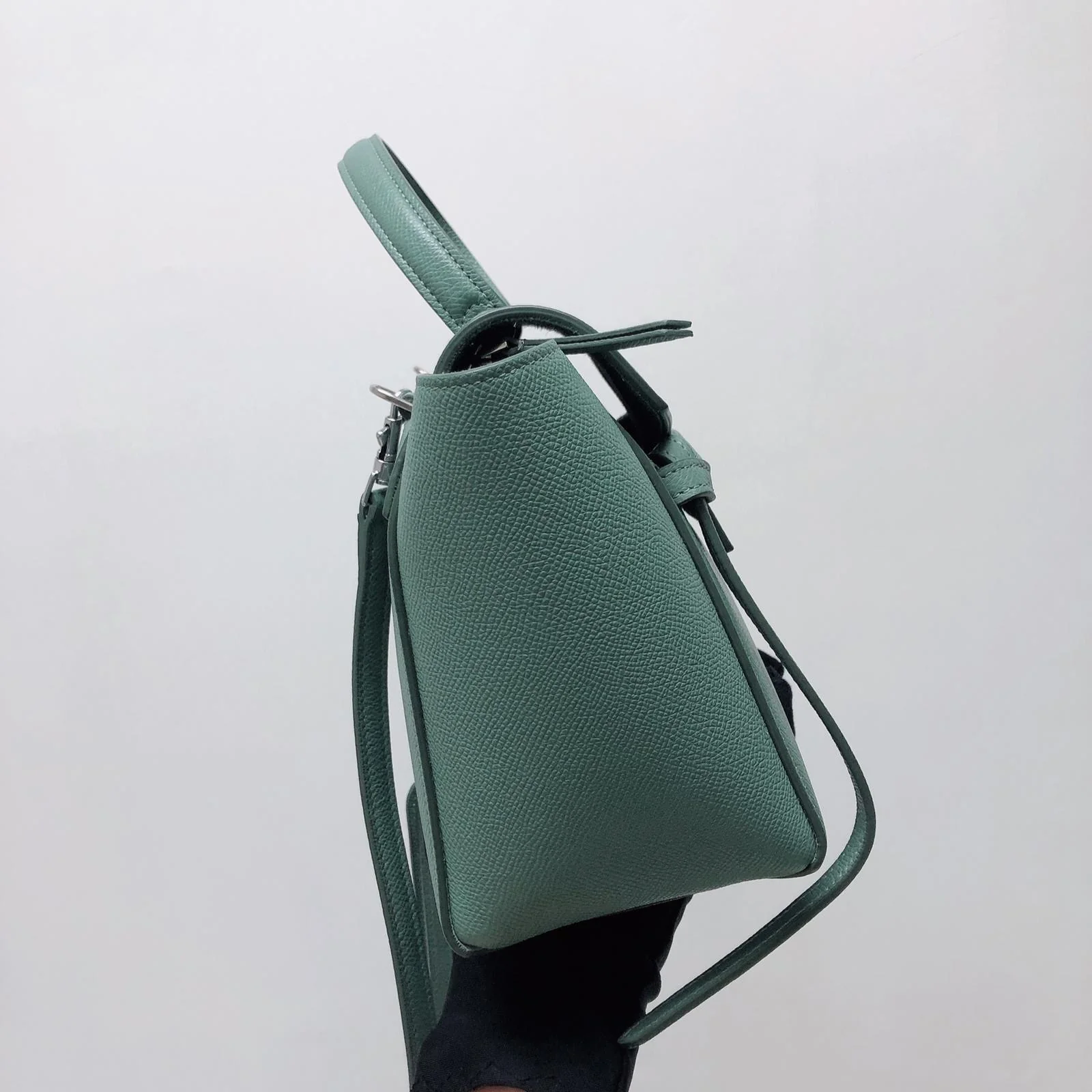 Nano Belt Bag in Mint Green - Image 13