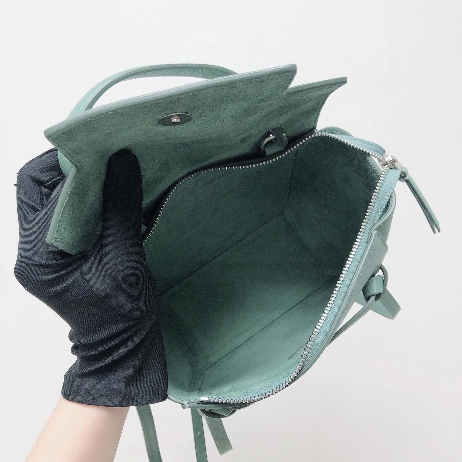Nano Belt Bag in Mint Green - Image 17