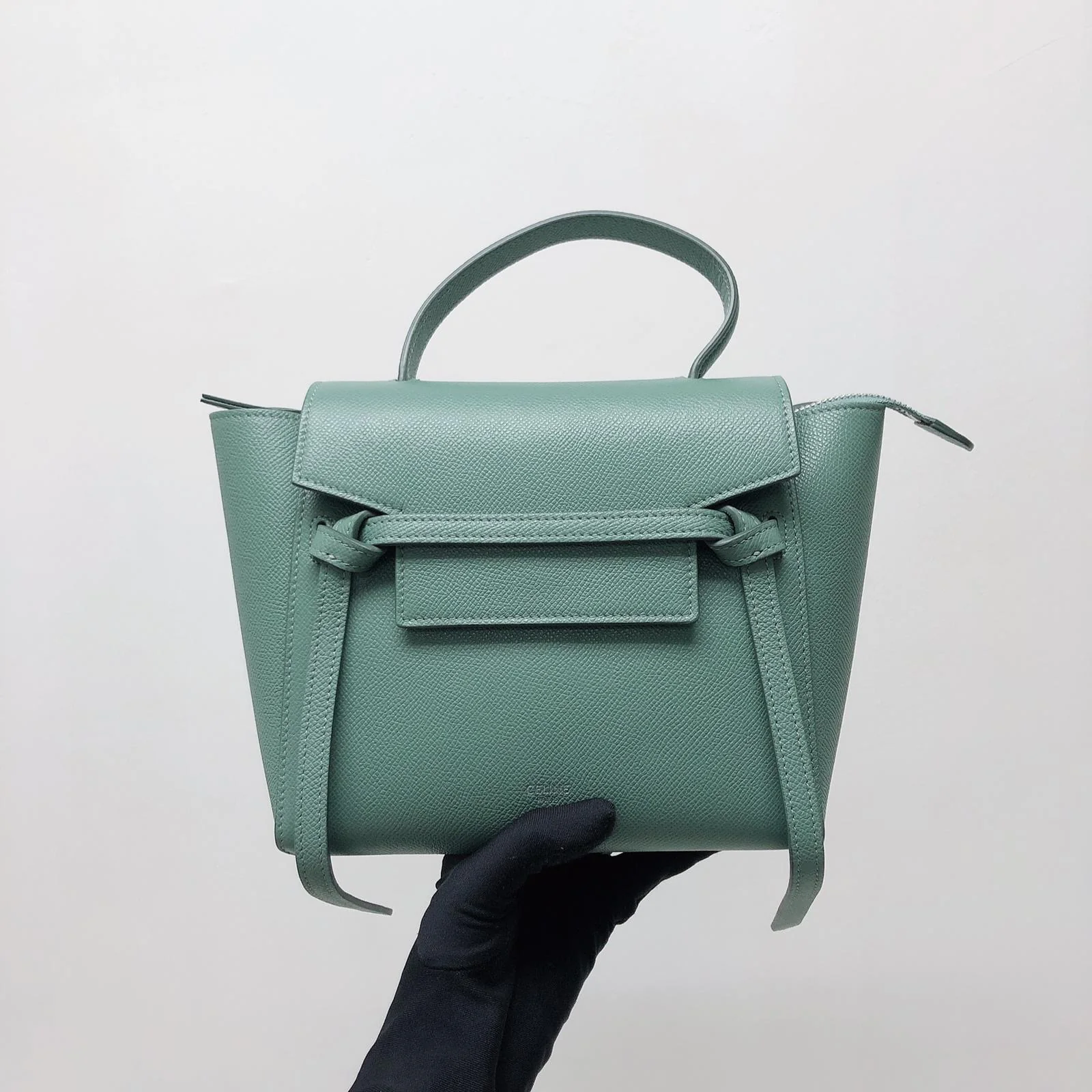 Nano Belt Bag in Mint Green - Image 2