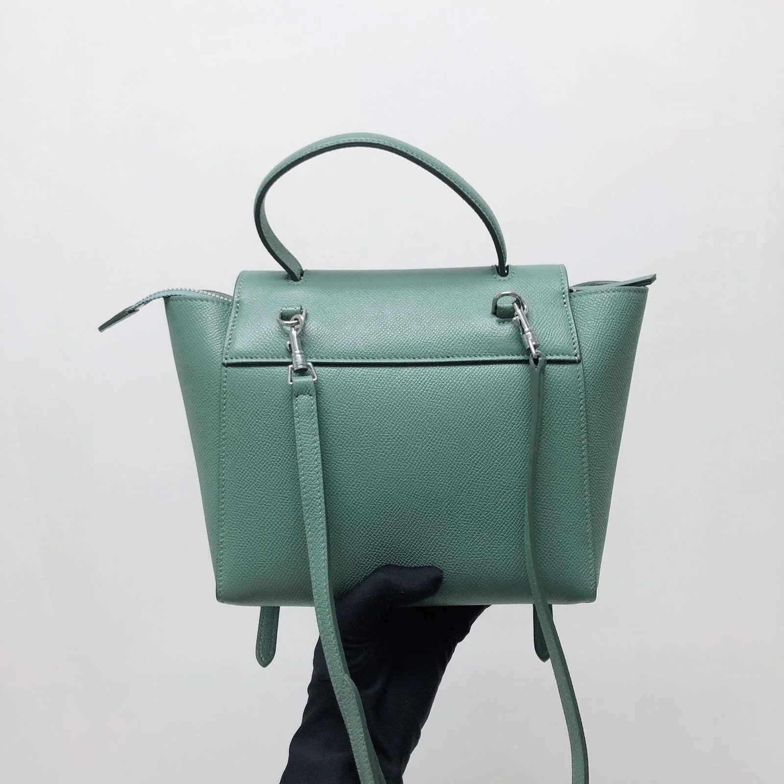 Nano Belt Bag in Mint Green - Image 3