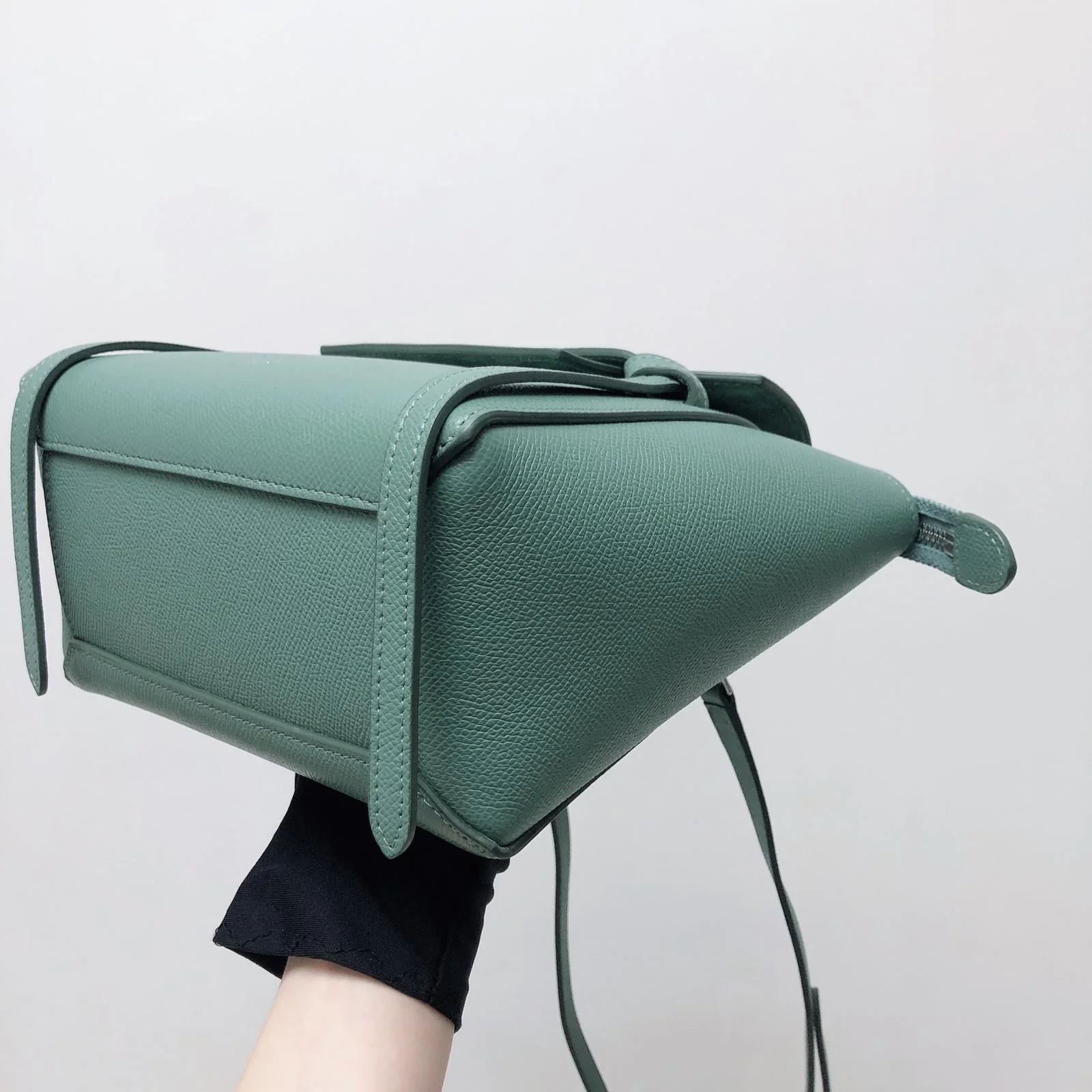 Nano Belt Bag in Mint Green - Image 8