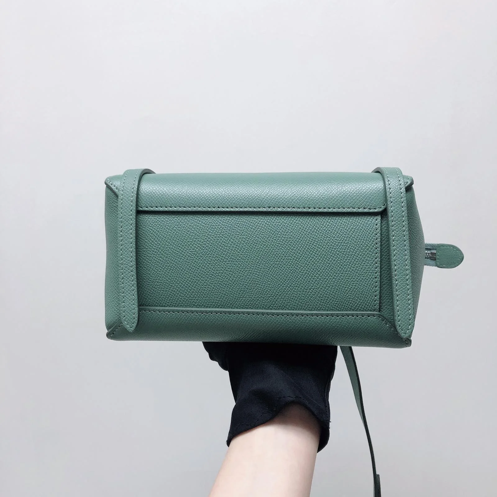Nano Belt Bag in Mint Green - Image 9