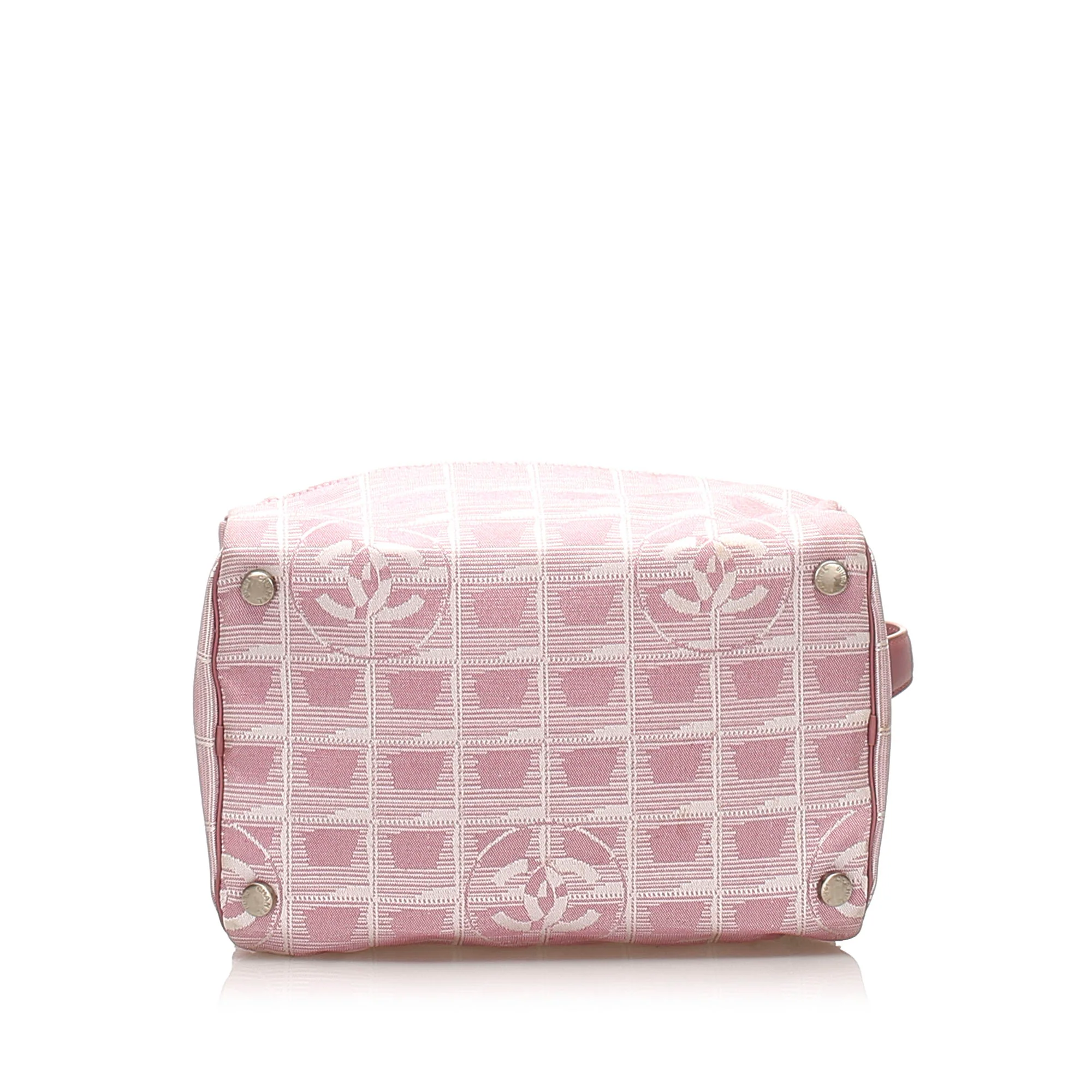 New Travel Line Nylon Crossbody Bag Pink - Image 4