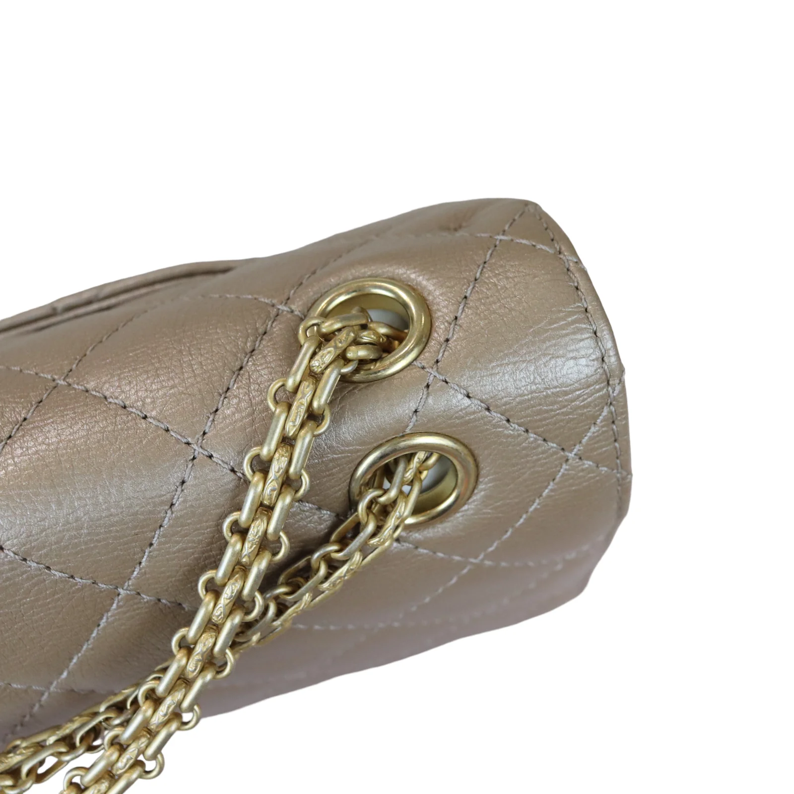 Reissue Medium 226 Iridescent Taupe-Beige GHW - Image 10