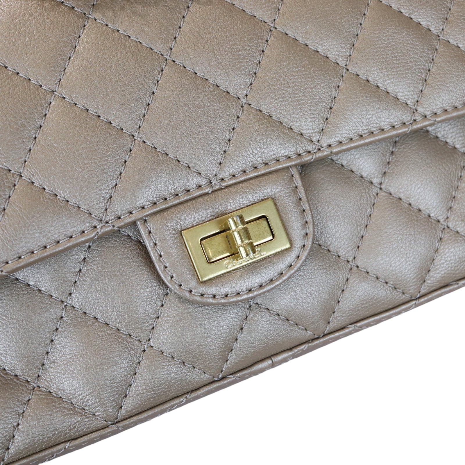 Reissue Medium 226 Iridescent Taupe-Beige GHW - Image 16