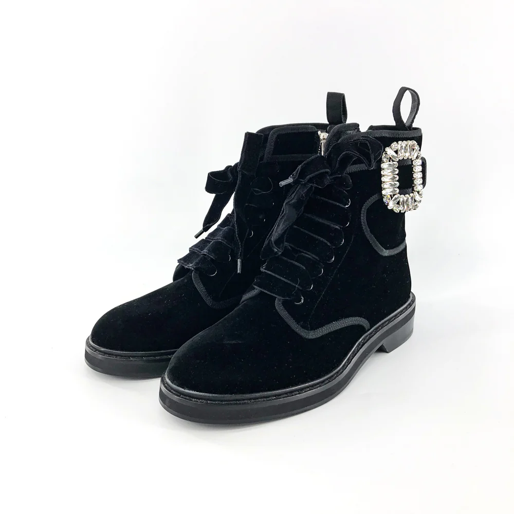 Viv' Rangers Combat Boots, Black - Image 11
