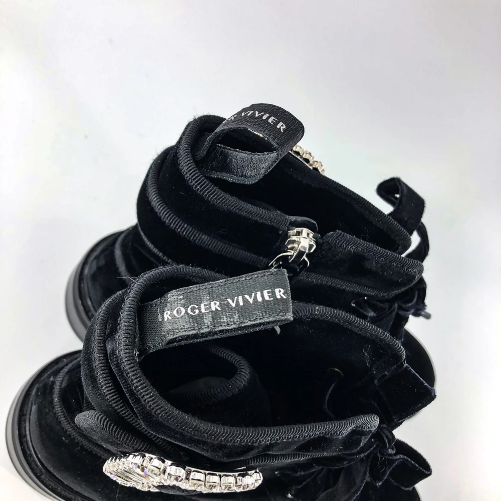 Viv' Rangers Combat Boots, Black - Image 6