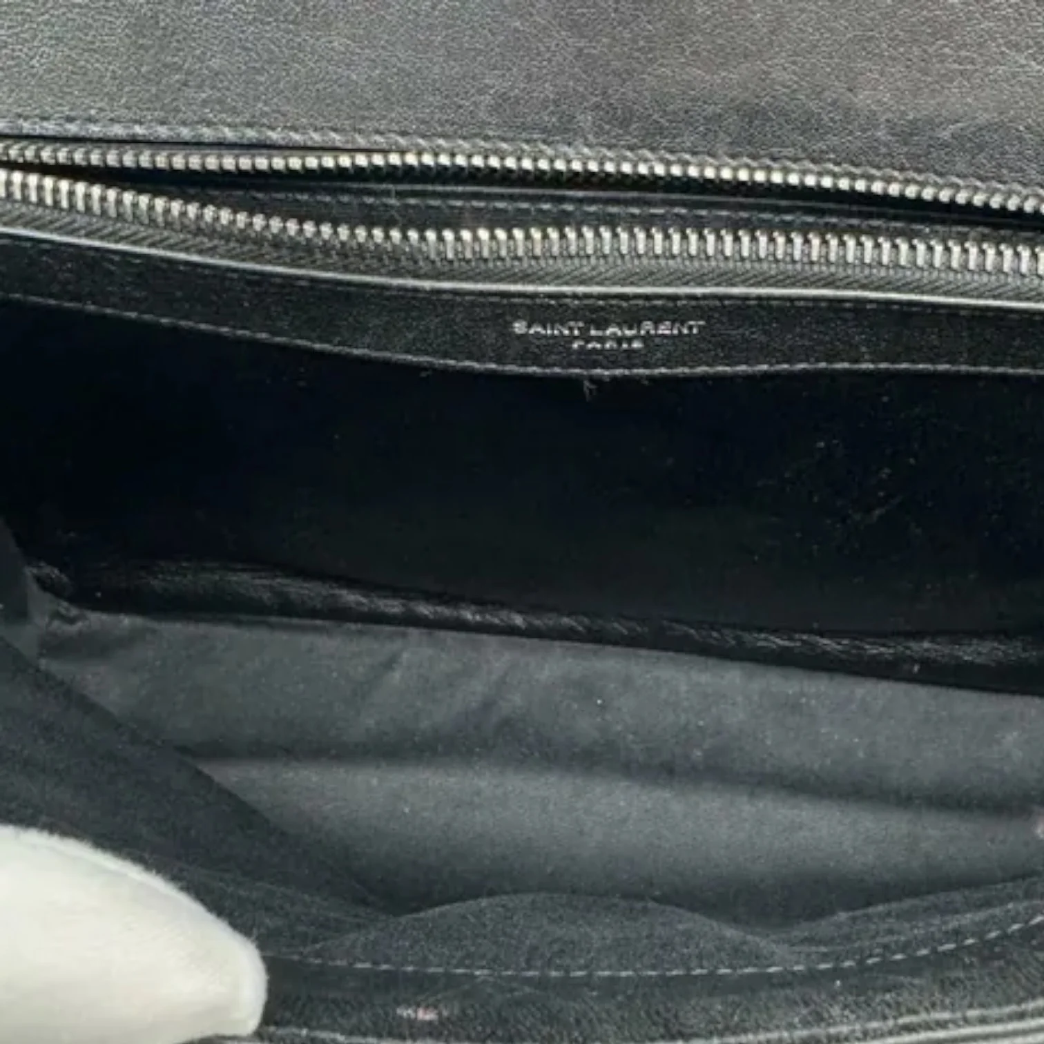 College Satchel Large Sheepskin Black RHW - Image 27