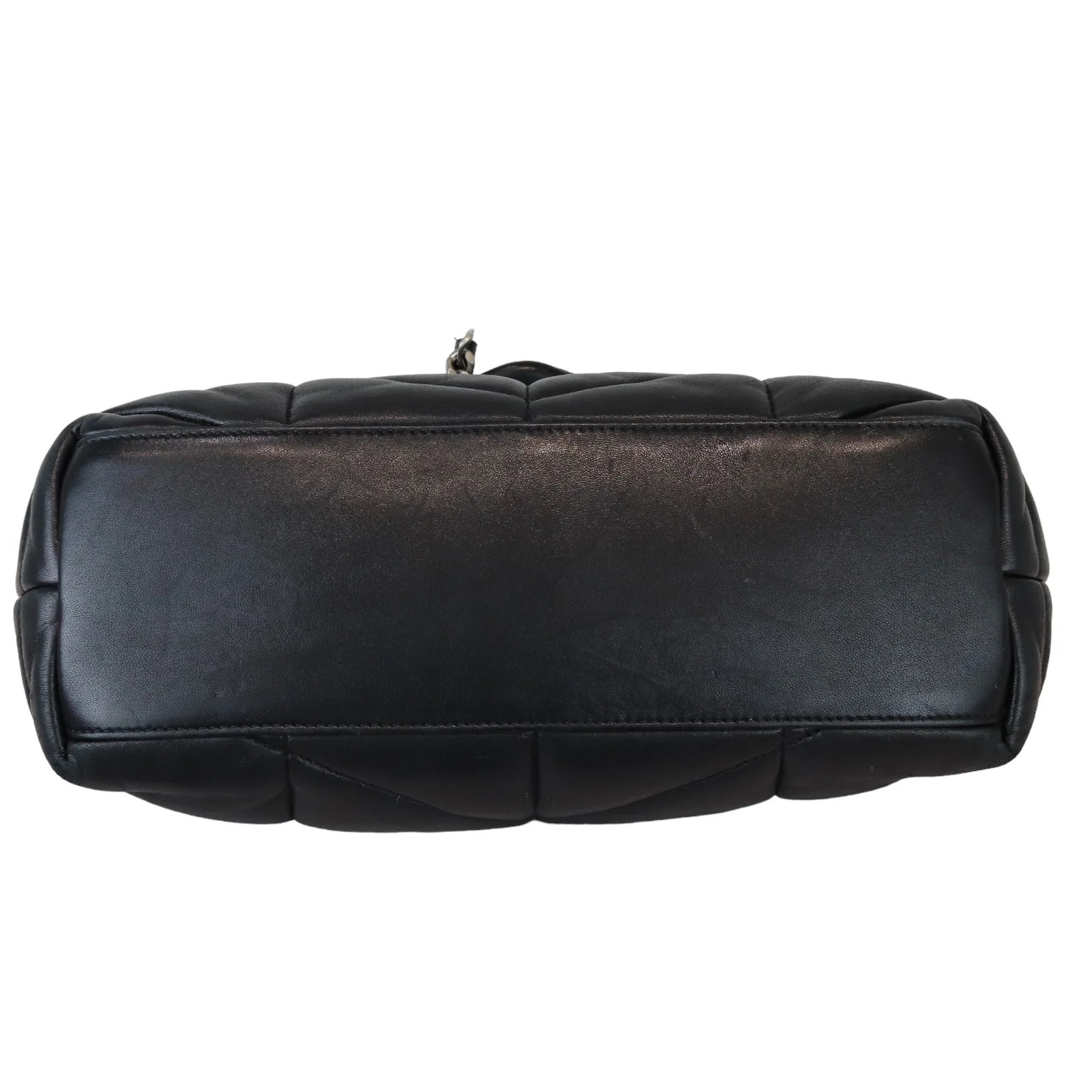 Loulou Puffer Small Lambskin Quilted Black SHW - Image 4