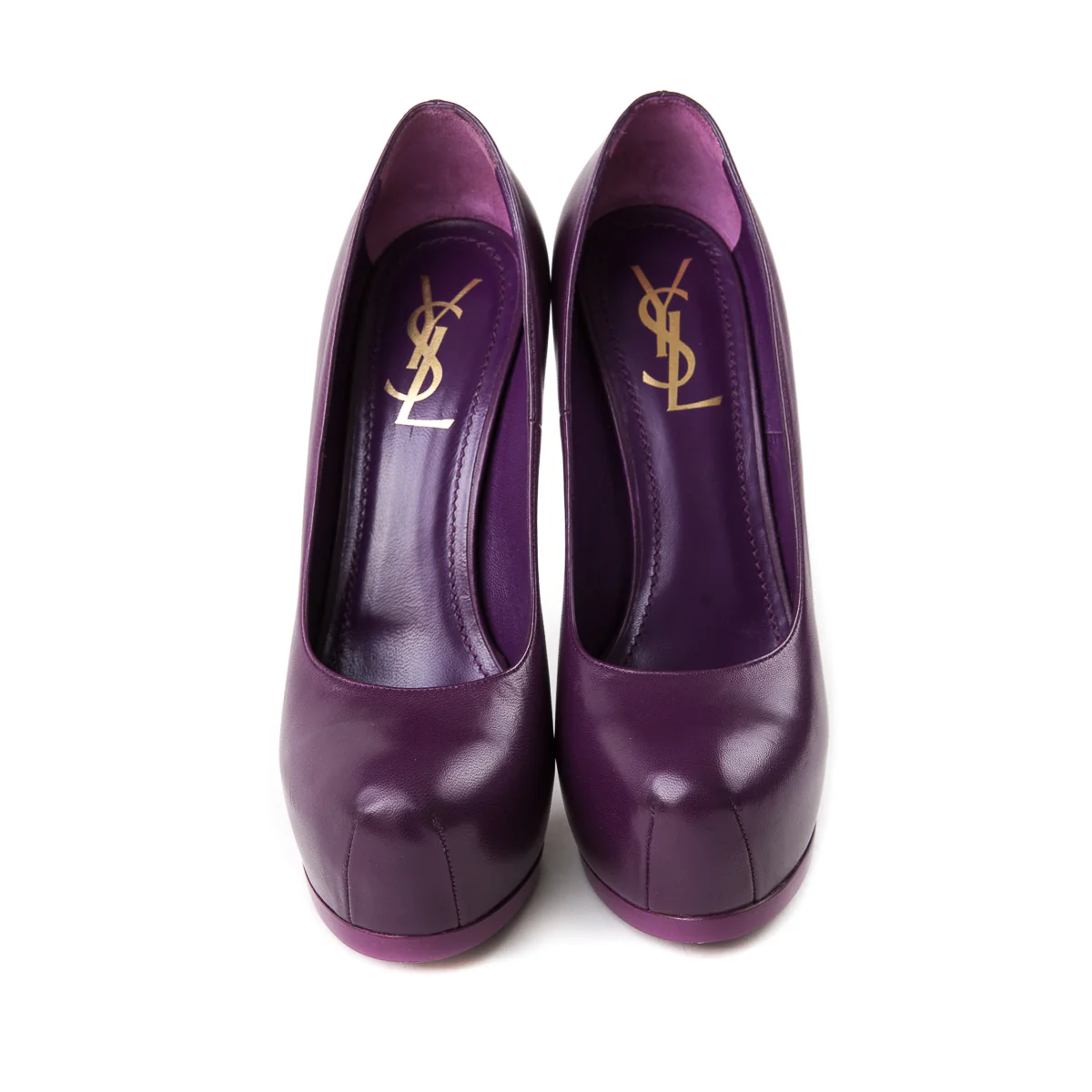 Platform Pumps Purple - Image 3