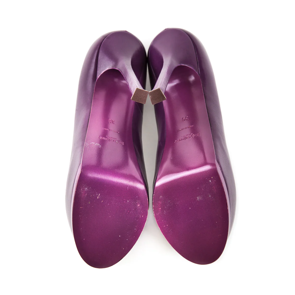 Platform Pumps Purple - Image 6