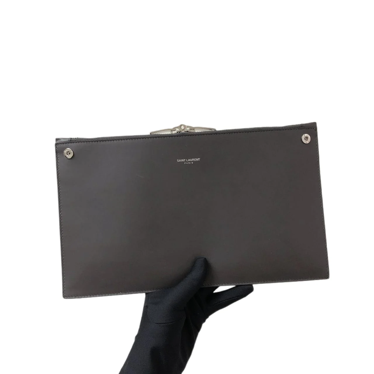 Small Sac De Jour Crocodile-Embossed Grey - Image 18