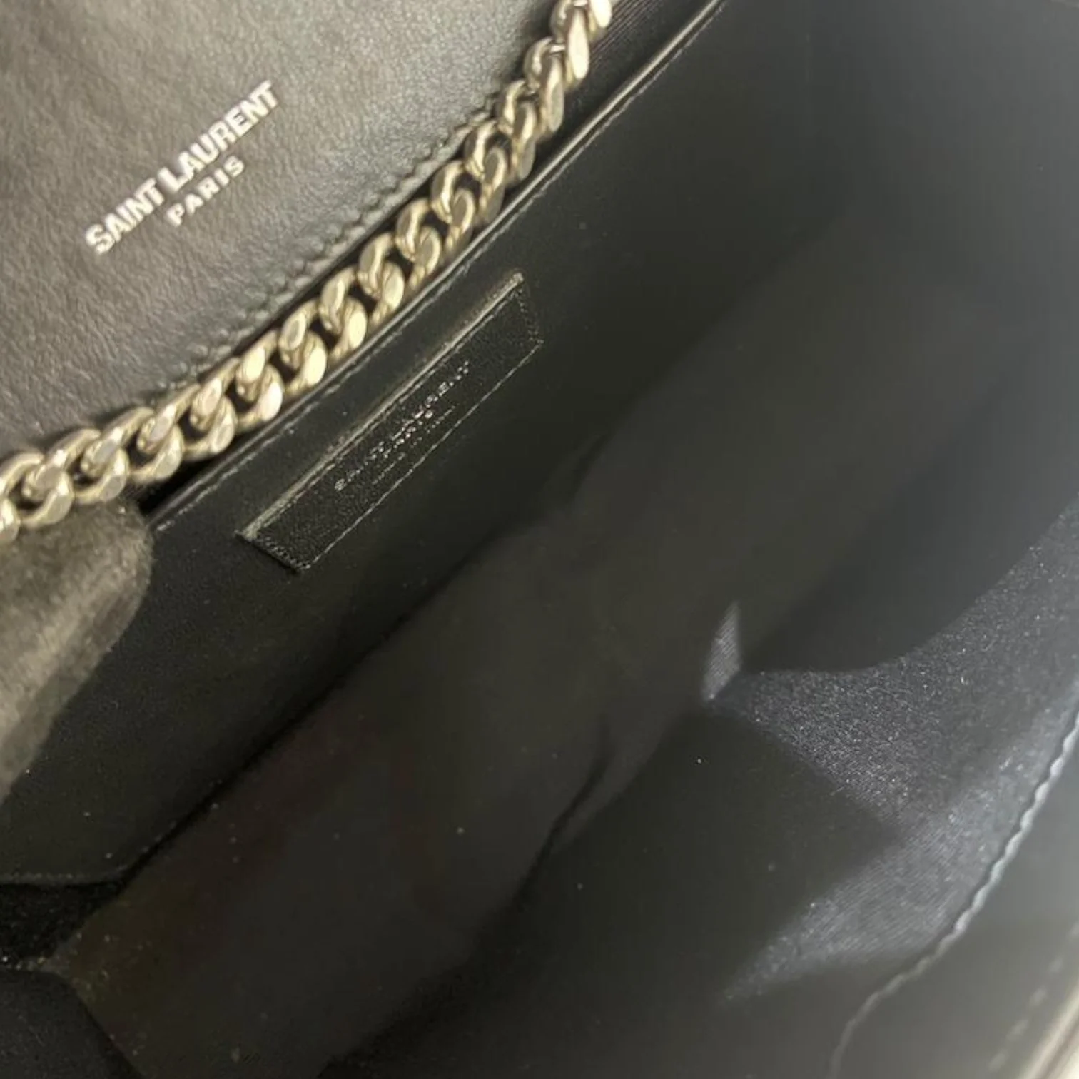 Star Studded Monogram Small Kate Satchel Black - Image 14