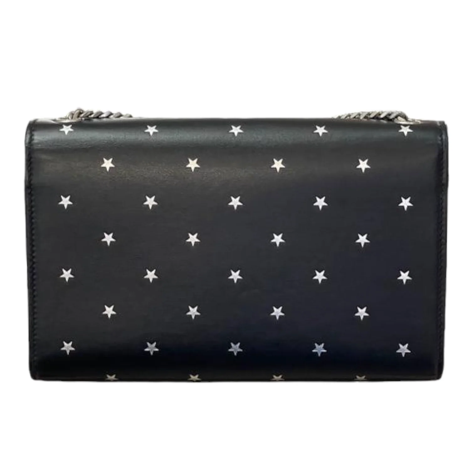Star Studded Monogram Small Kate Satchel Black - Image 2