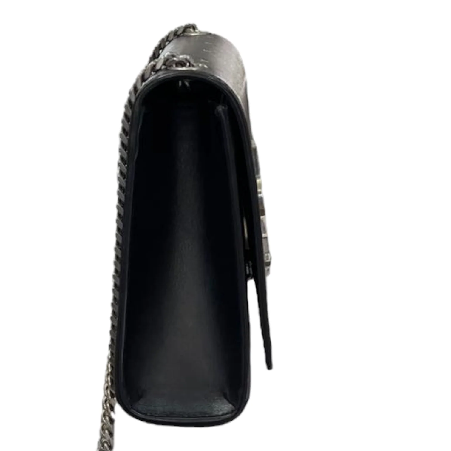 Star Studded Monogram Small Kate Satchel Black - Image 4