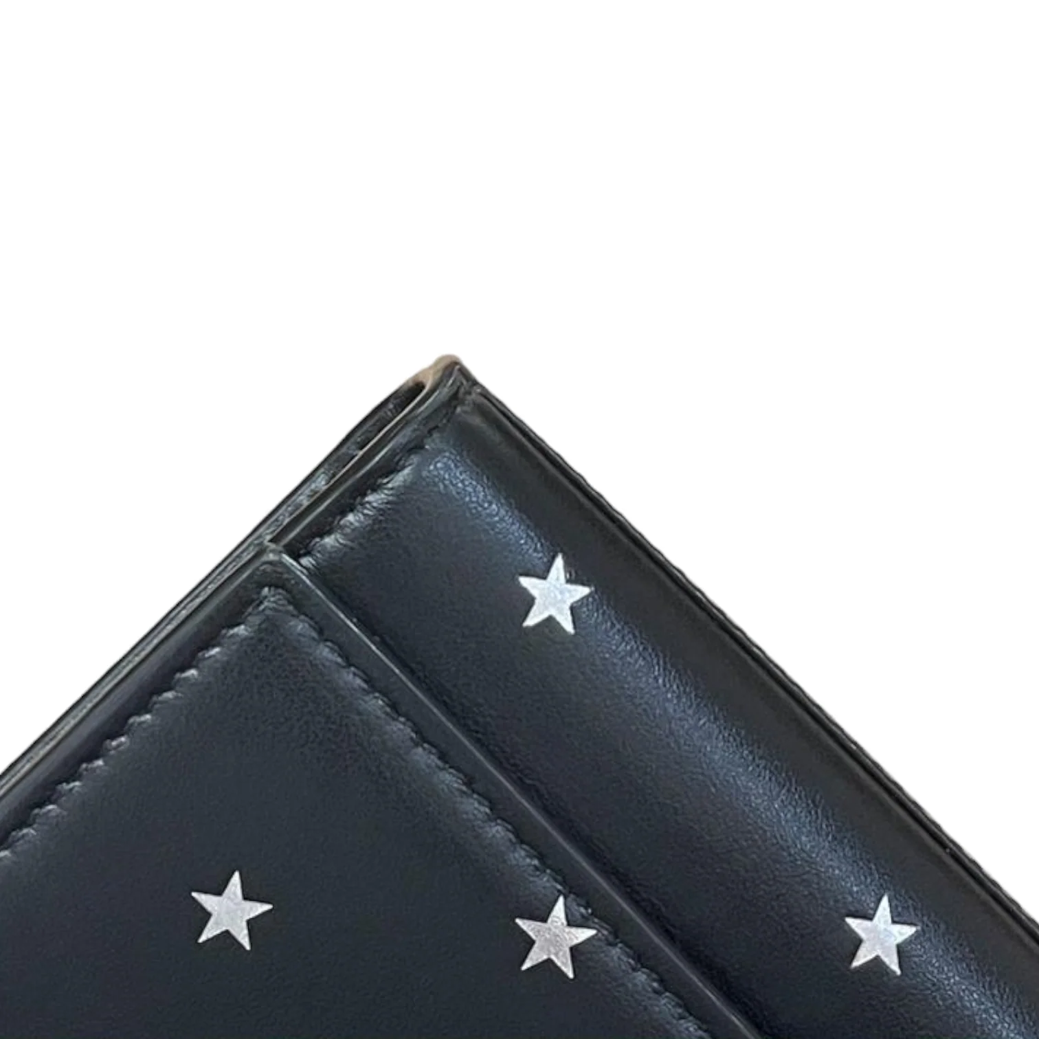 Star Studded Monogram Small Kate Satchel Black - Image 7