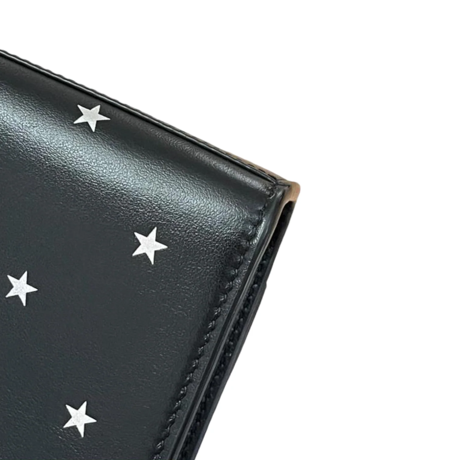 Star Studded Monogram Small Kate Satchel Black - Image 8