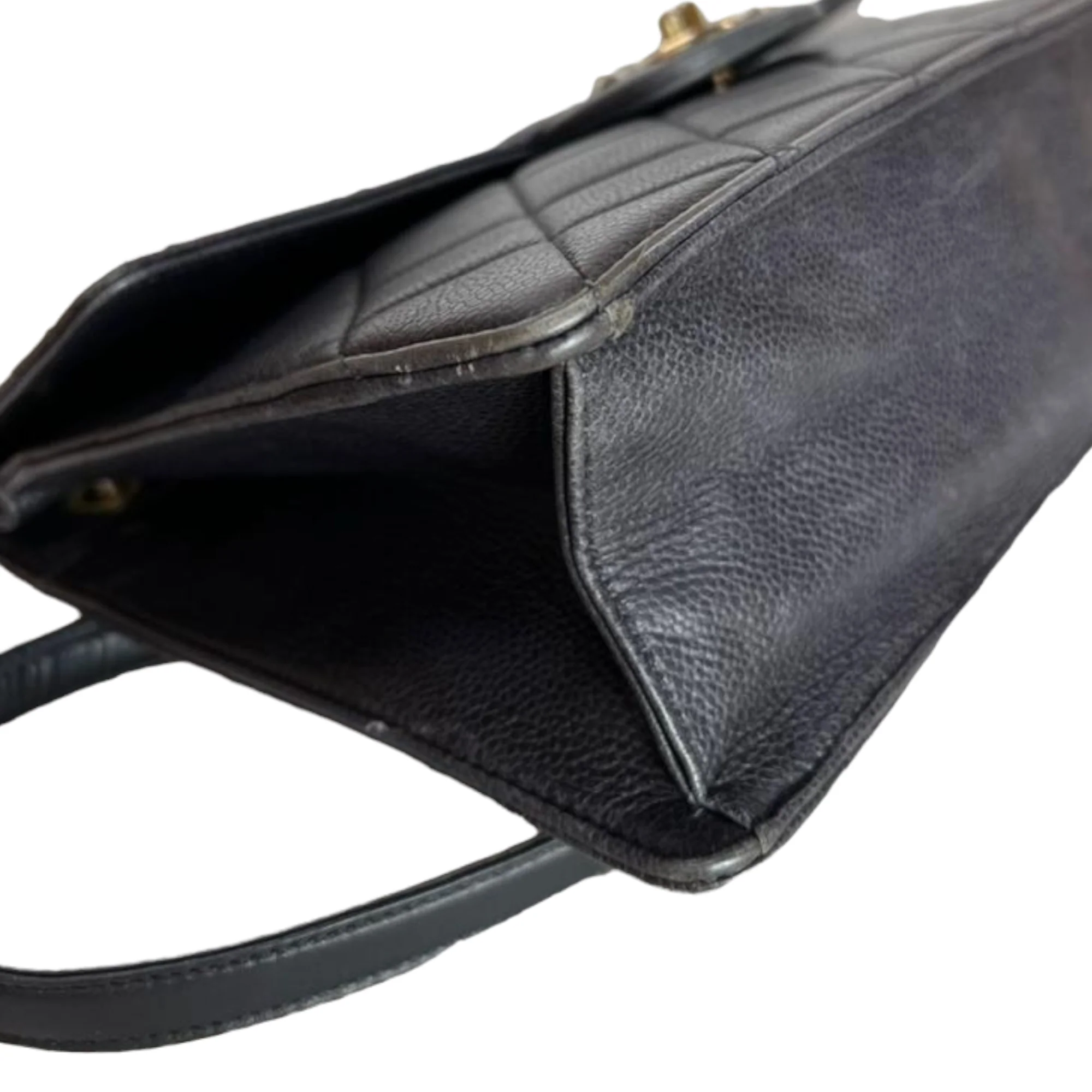 Seasonal Quilted Flap Black GHW - Image 6