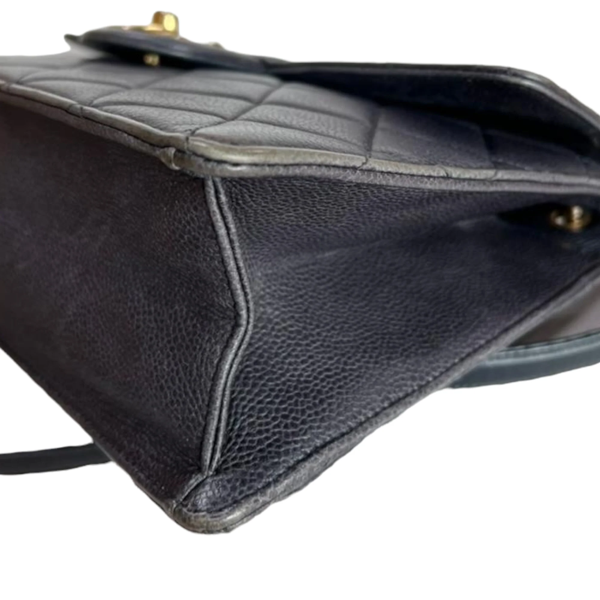 Seasonal Quilted Flap Black GHW - Image 8