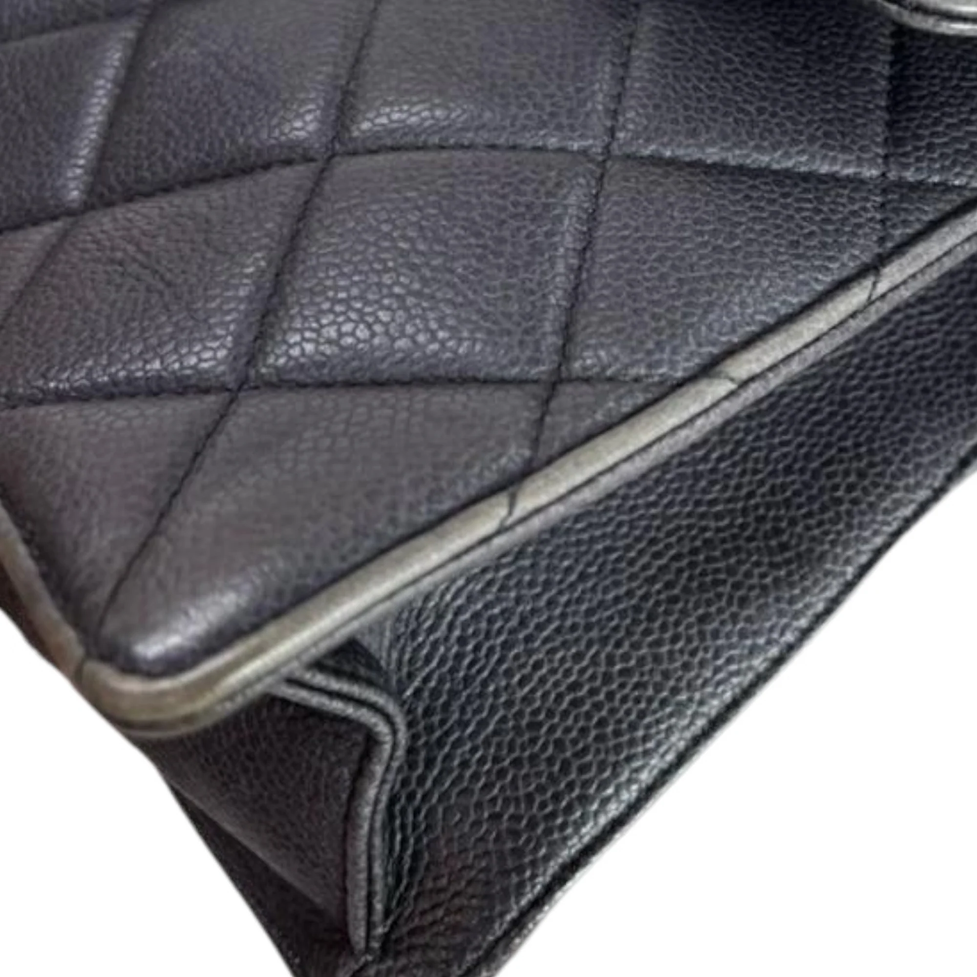 Seasonal Quilted Flap Black GHW - Image 9