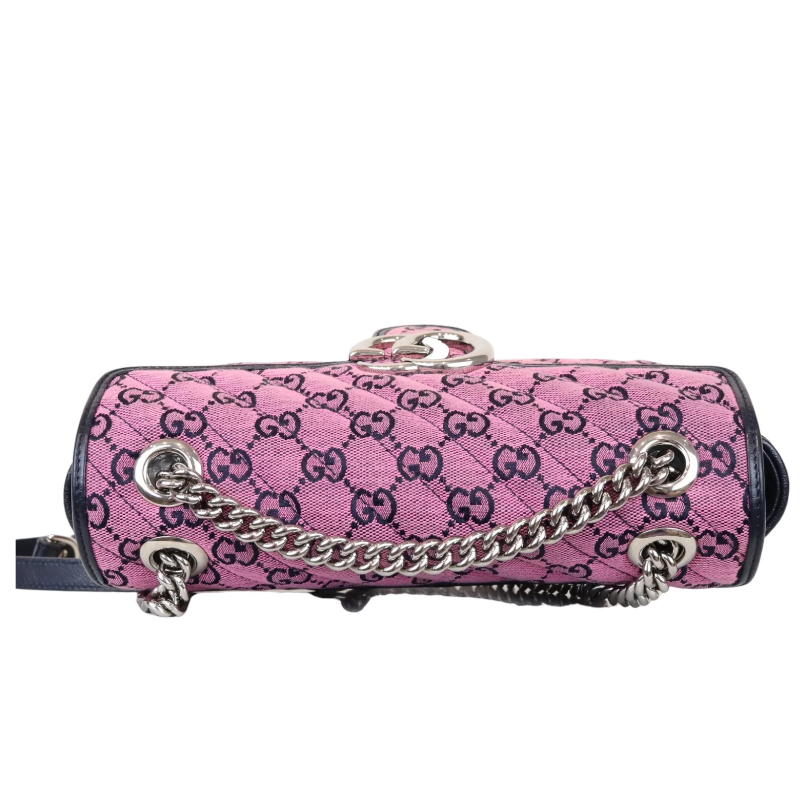 Small Marmont Matelassé Leather Pink SHW - Image 4