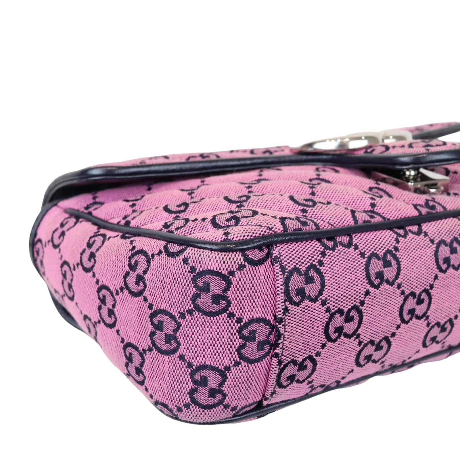 Small Marmont Matelassé Leather Pink SHW - Image 7