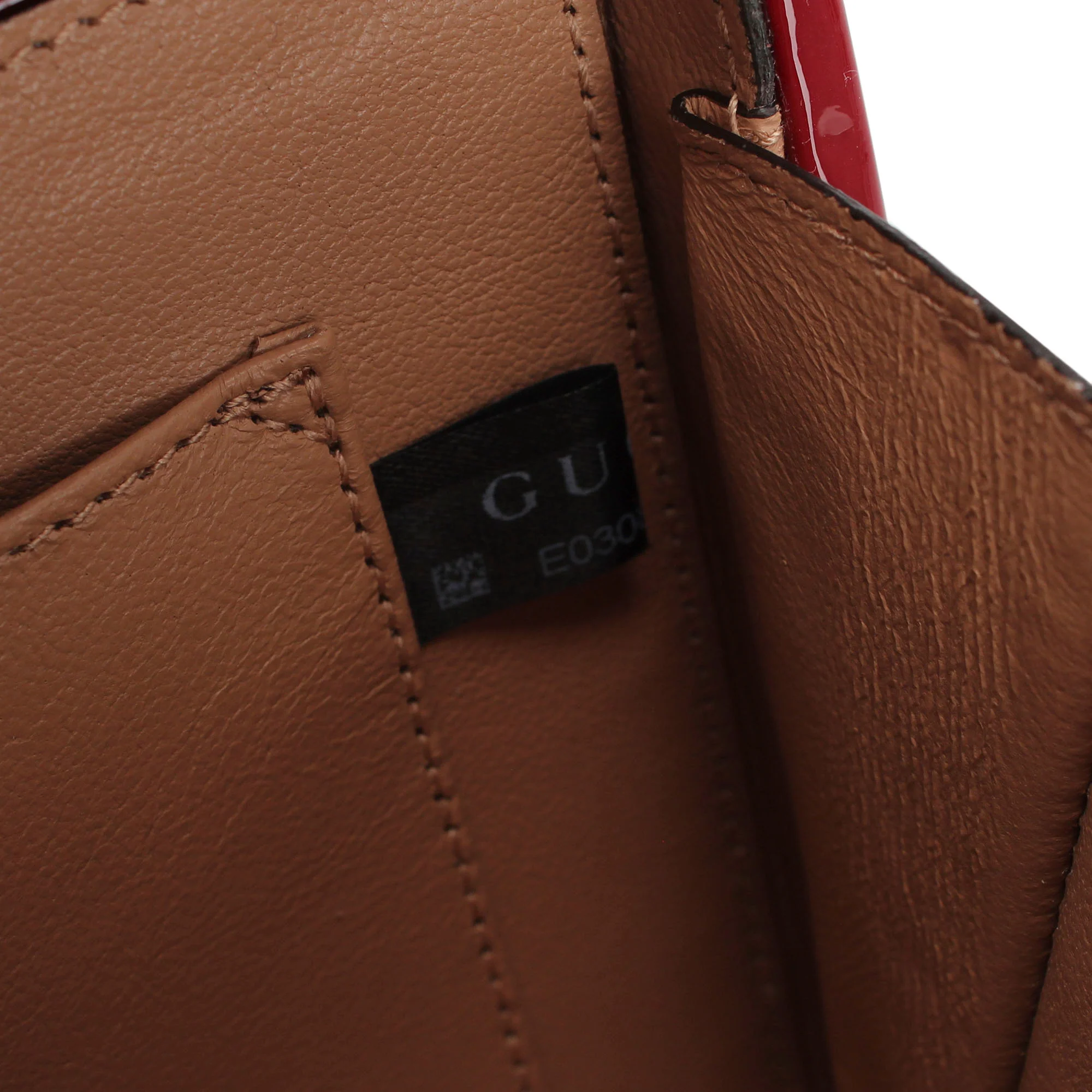 Sylvie 1969 Patent Leather Satchel Red - Image 8