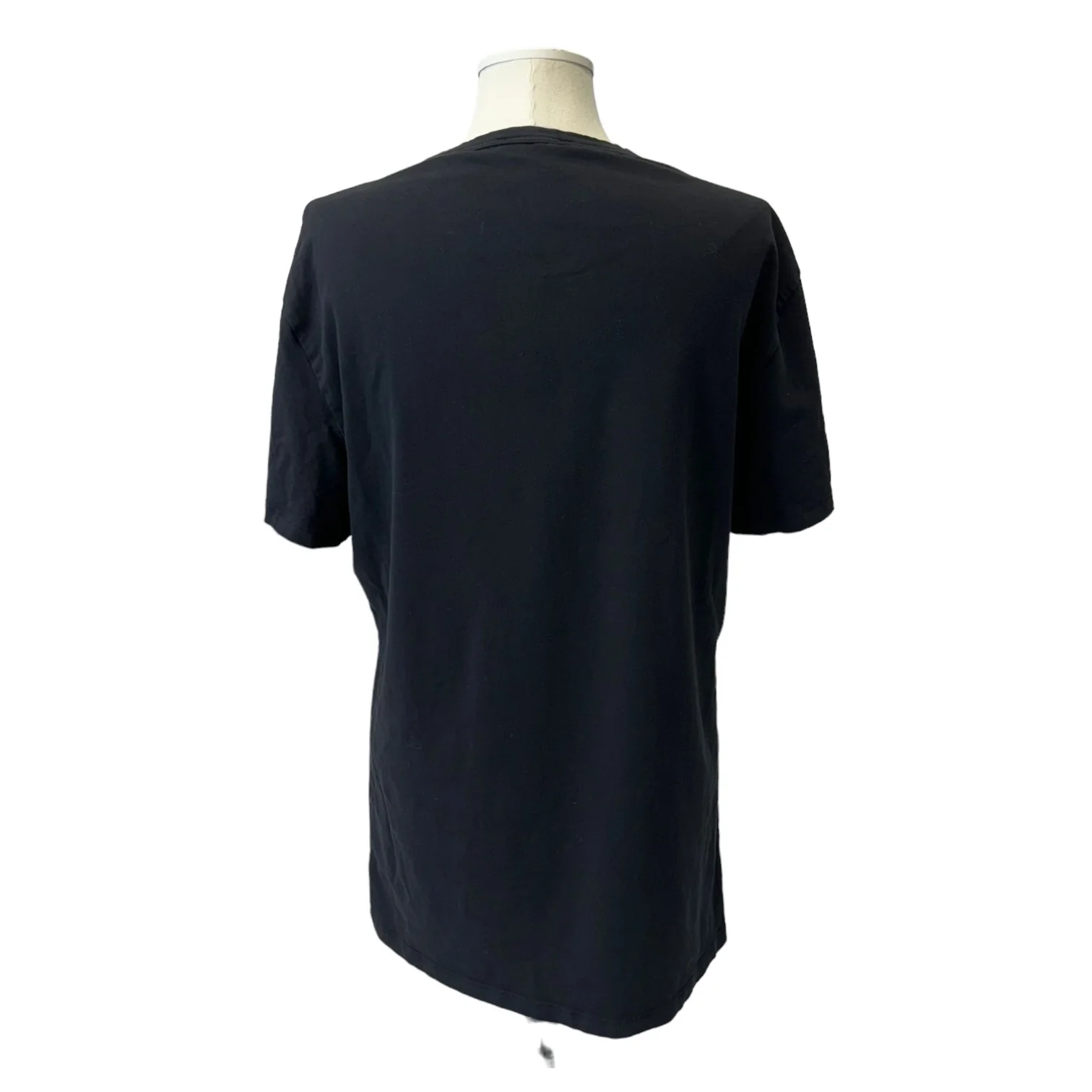 Bi-Pack T-Shirt with Logo Cotton Black Size 7 - Image 2