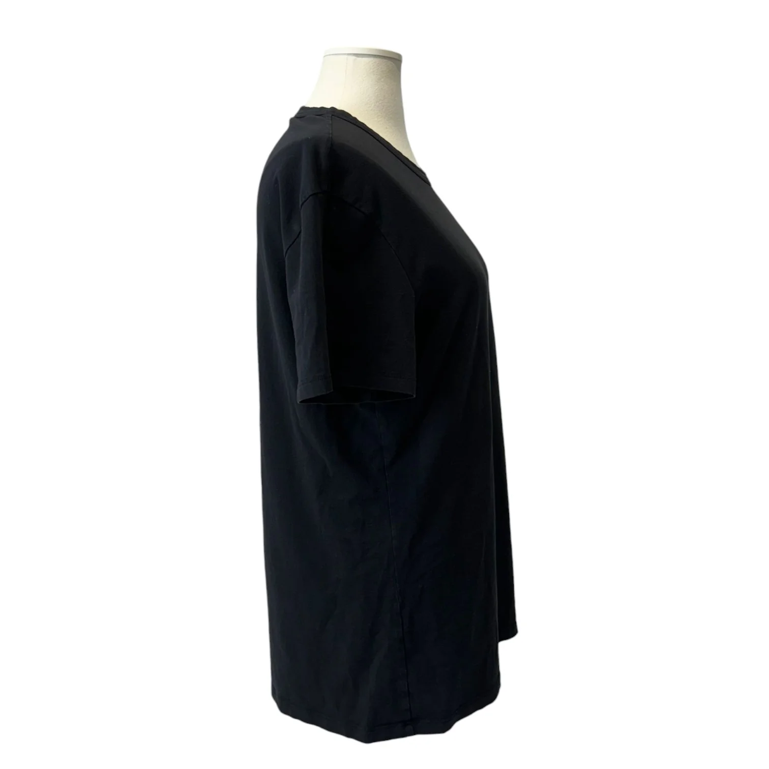 Bi-Pack T-Shirt with Logo Cotton Black Size 7 - Image 3