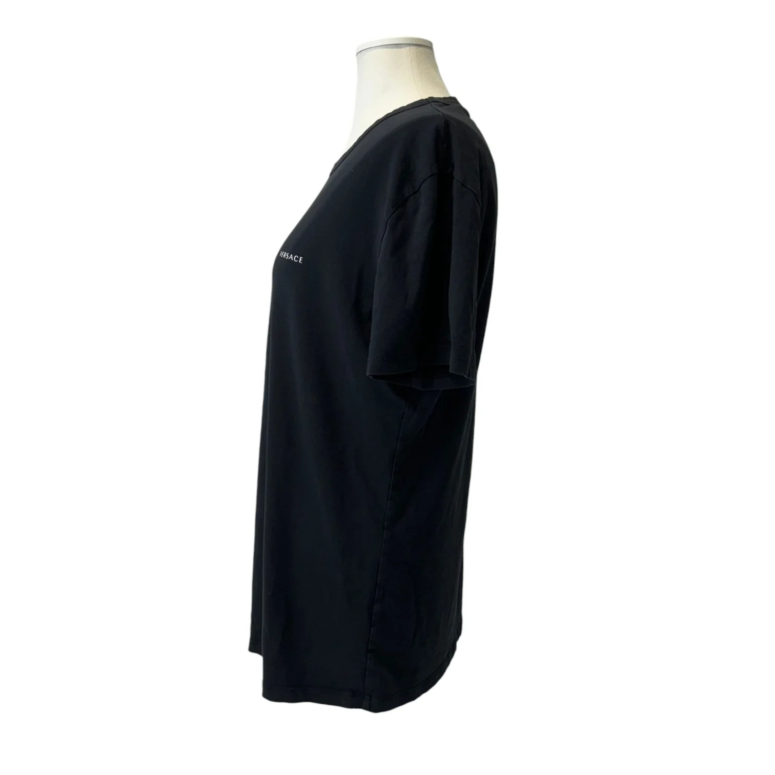 Bi-Pack T-Shirt with Logo Cotton Black Size 7 - Image 4