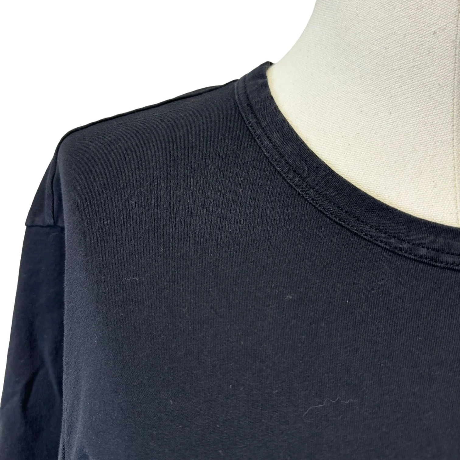Bi-Pack T-Shirt with Logo Cotton Black Size 7 - Image 6