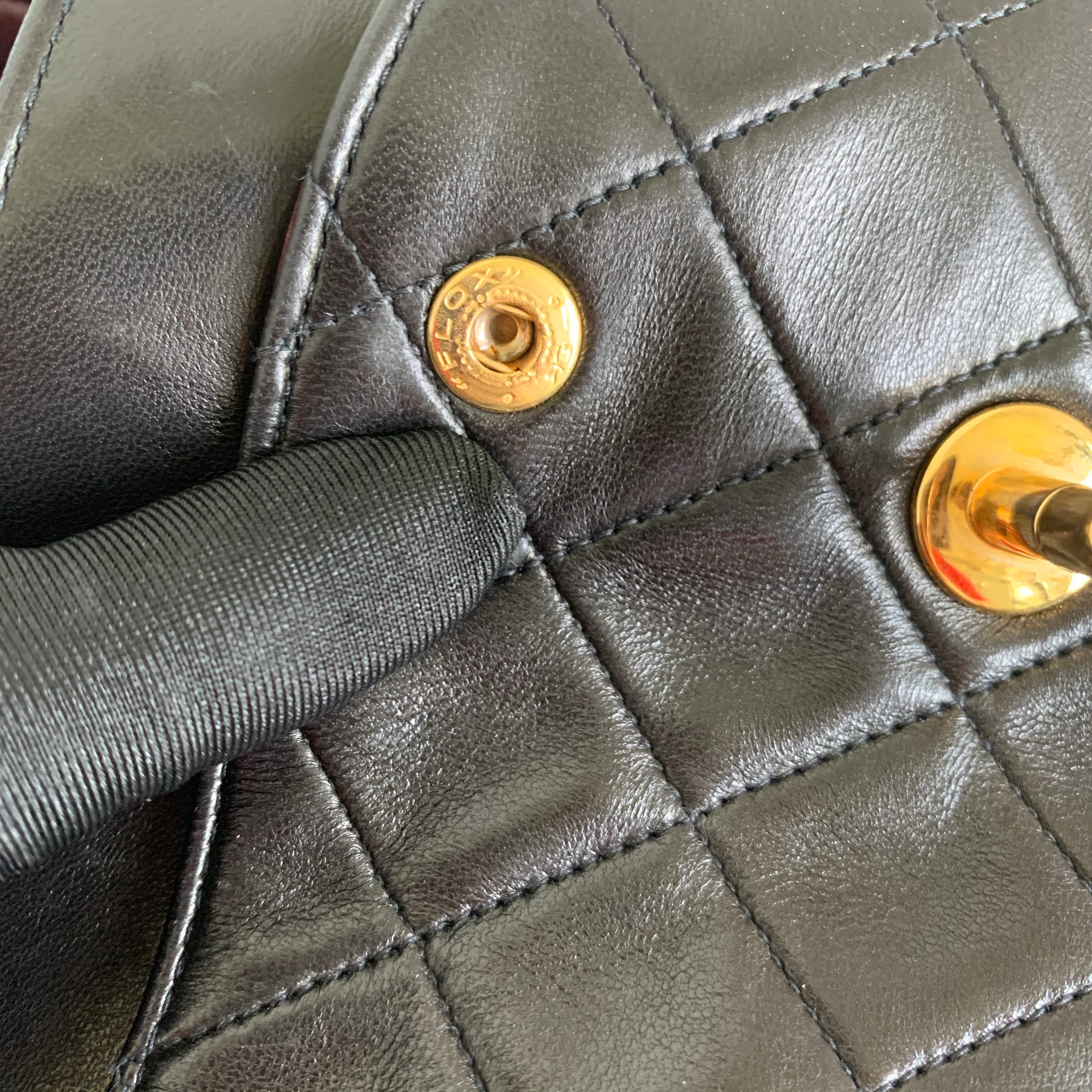 Vintage Classic ML Double Flap Lambskin in Dark Brown and 24K GHW - Image 22