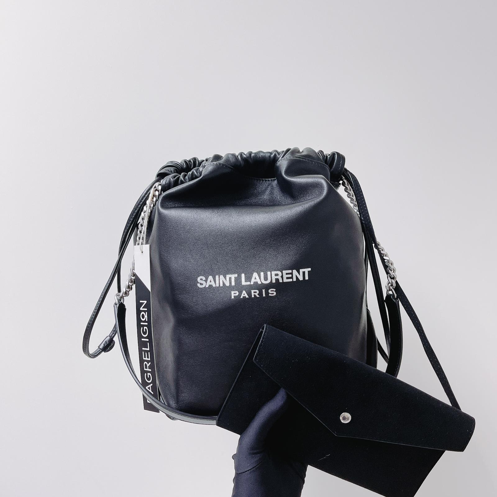 Teddy Bucket Bag Black - Image 16